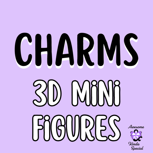 Charms 3D Mini Figures
