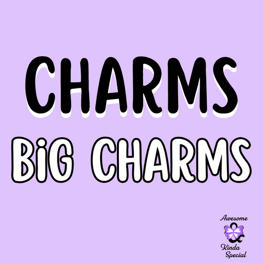 Charms Flat Back Big