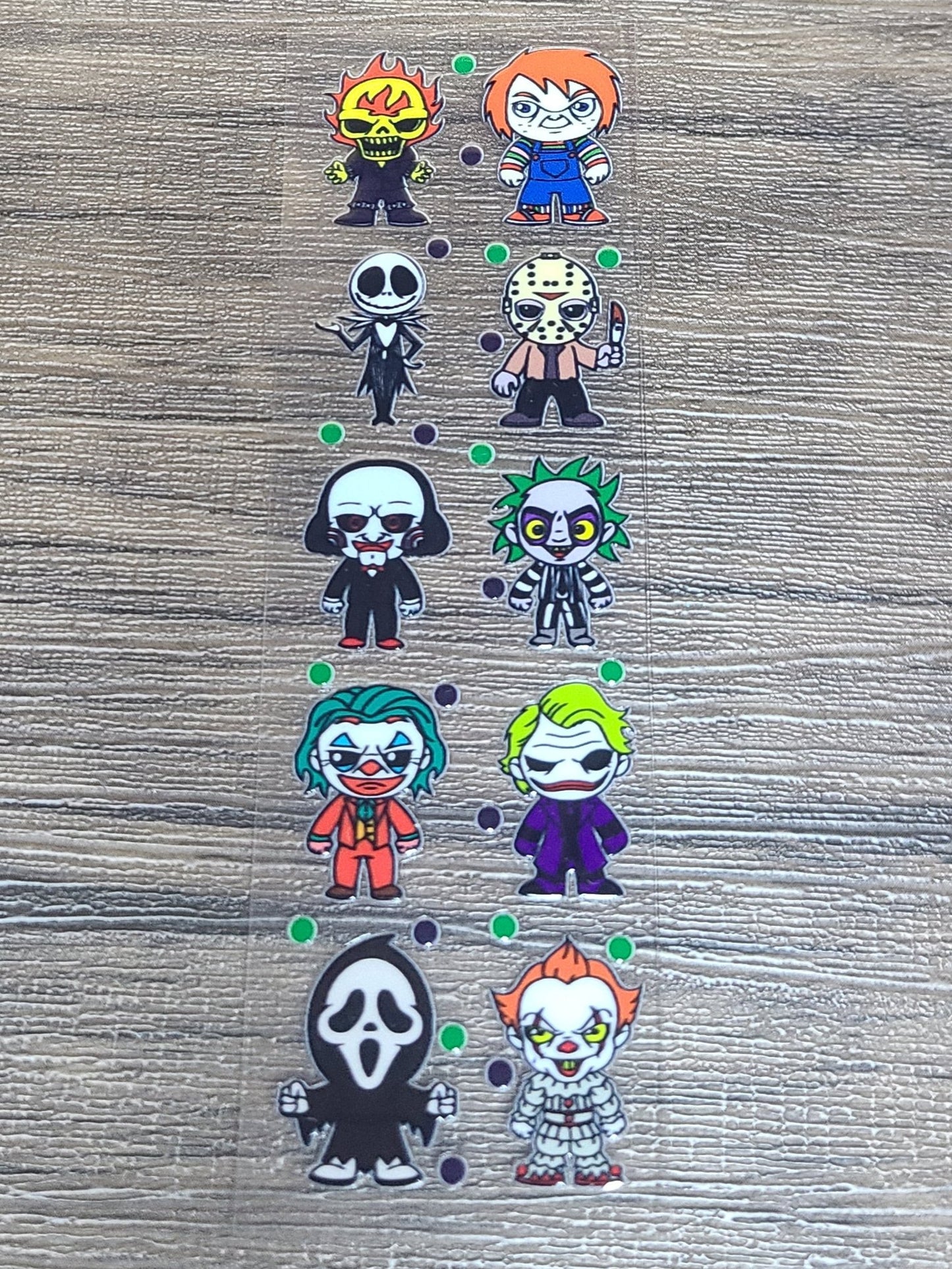 UV DTF Decals - Bookmarks/Pen wraps