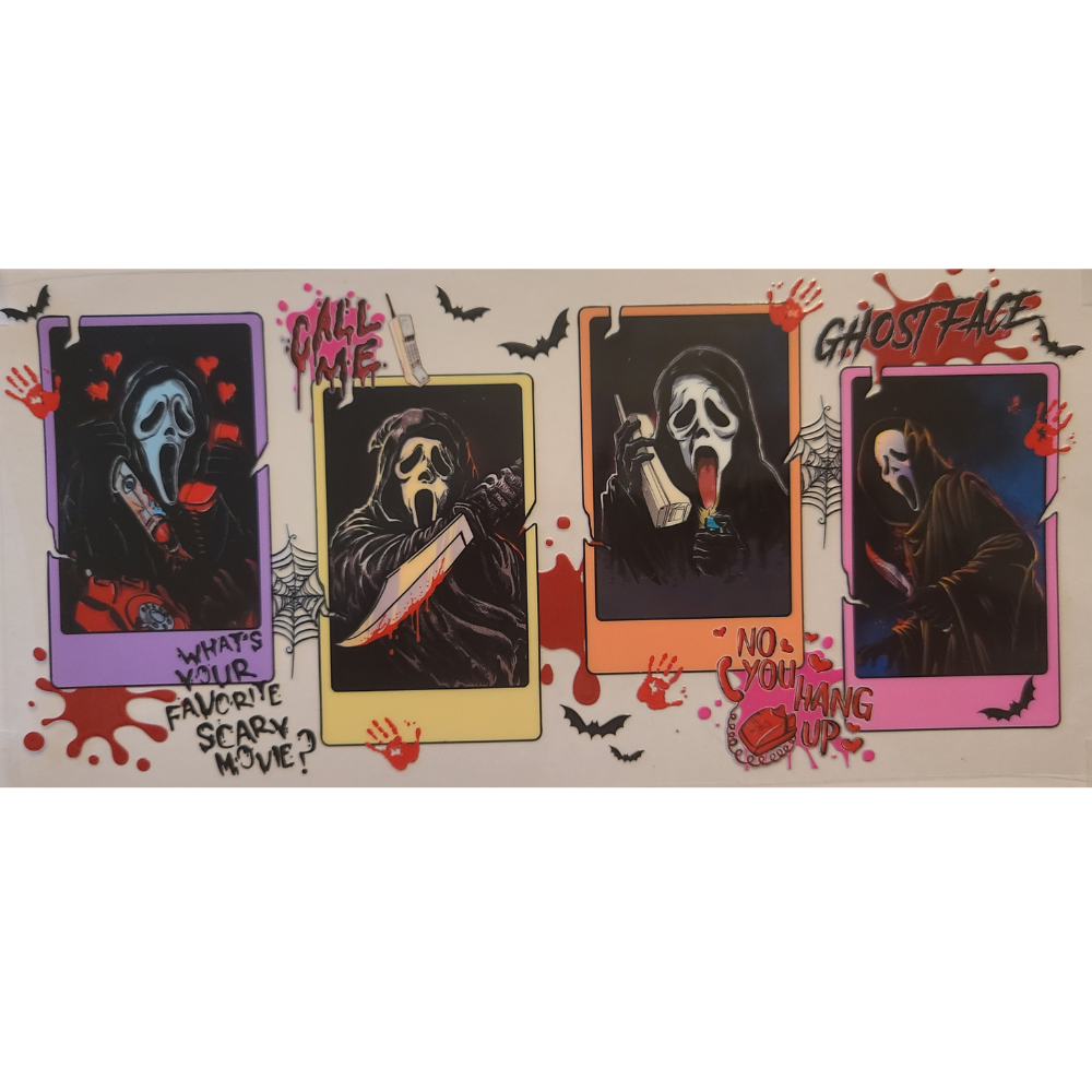 UV DTF Wraps - 16 oz (HORROR)