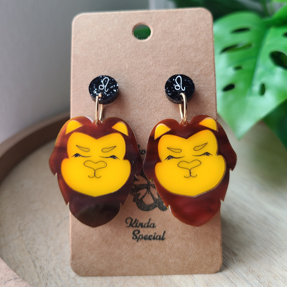 LEO LION | Dangly Earring