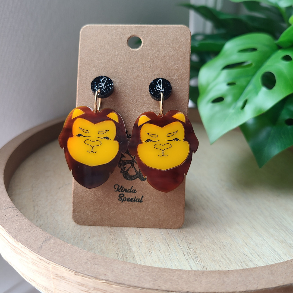 LEO LION | Dangly Earring