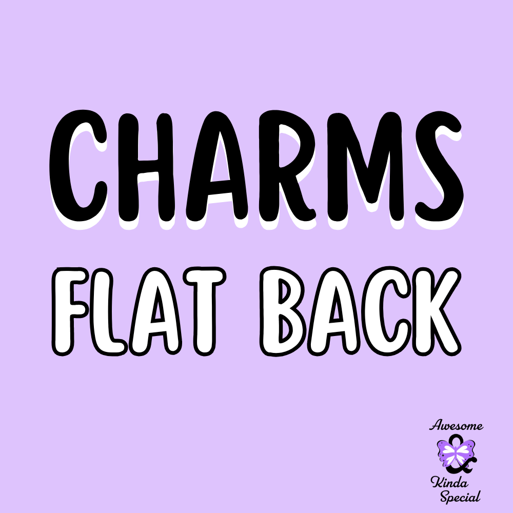 Charms Flat Back