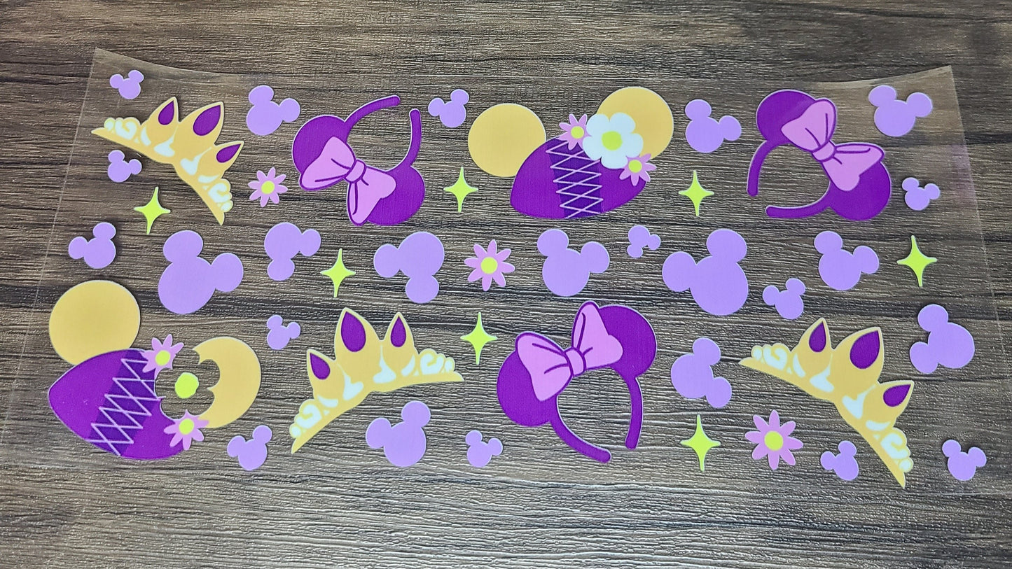 UV DTF Wraps - 16 oz (PRINCESSES)