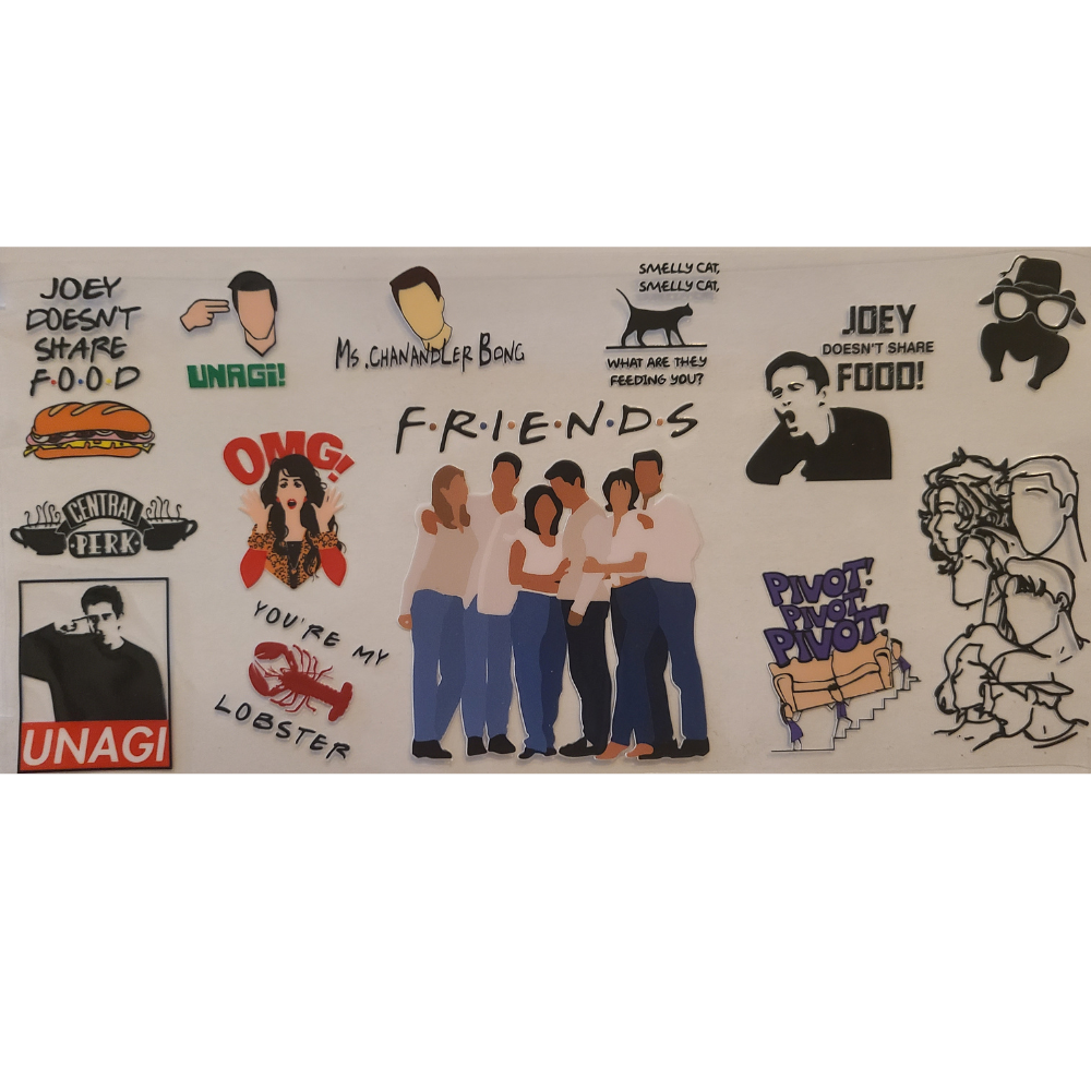 UV DTF Wraps - 16 oz (Other Movie/Shows)