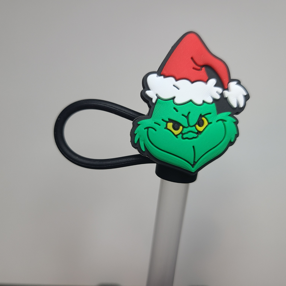 Holiday Straw Toppers