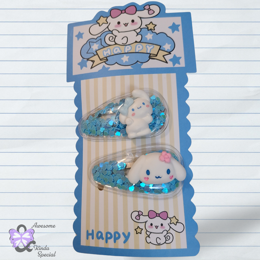 Kawaii Cinna - Funfetti Filled | Hair Clips