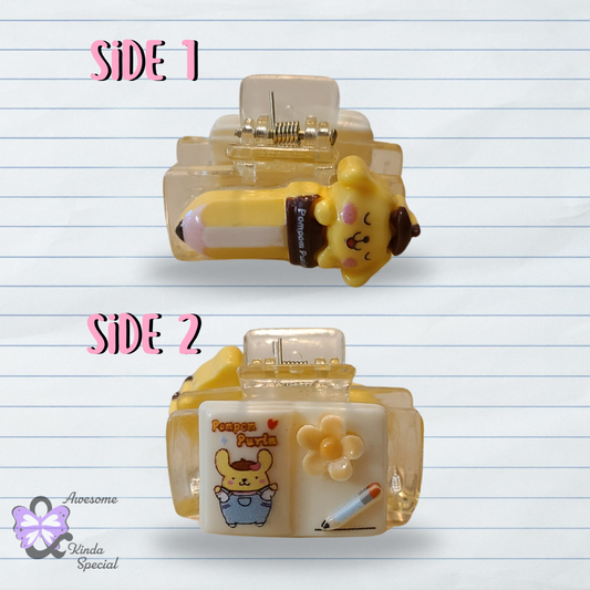 Kawaii Golden Retriever - Mini | Hair Claw Clip