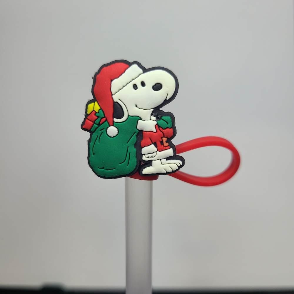 Holiday Straw Toppers