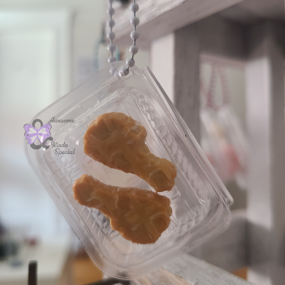 To Go Containers- Fried Chicken Drums | Keychain