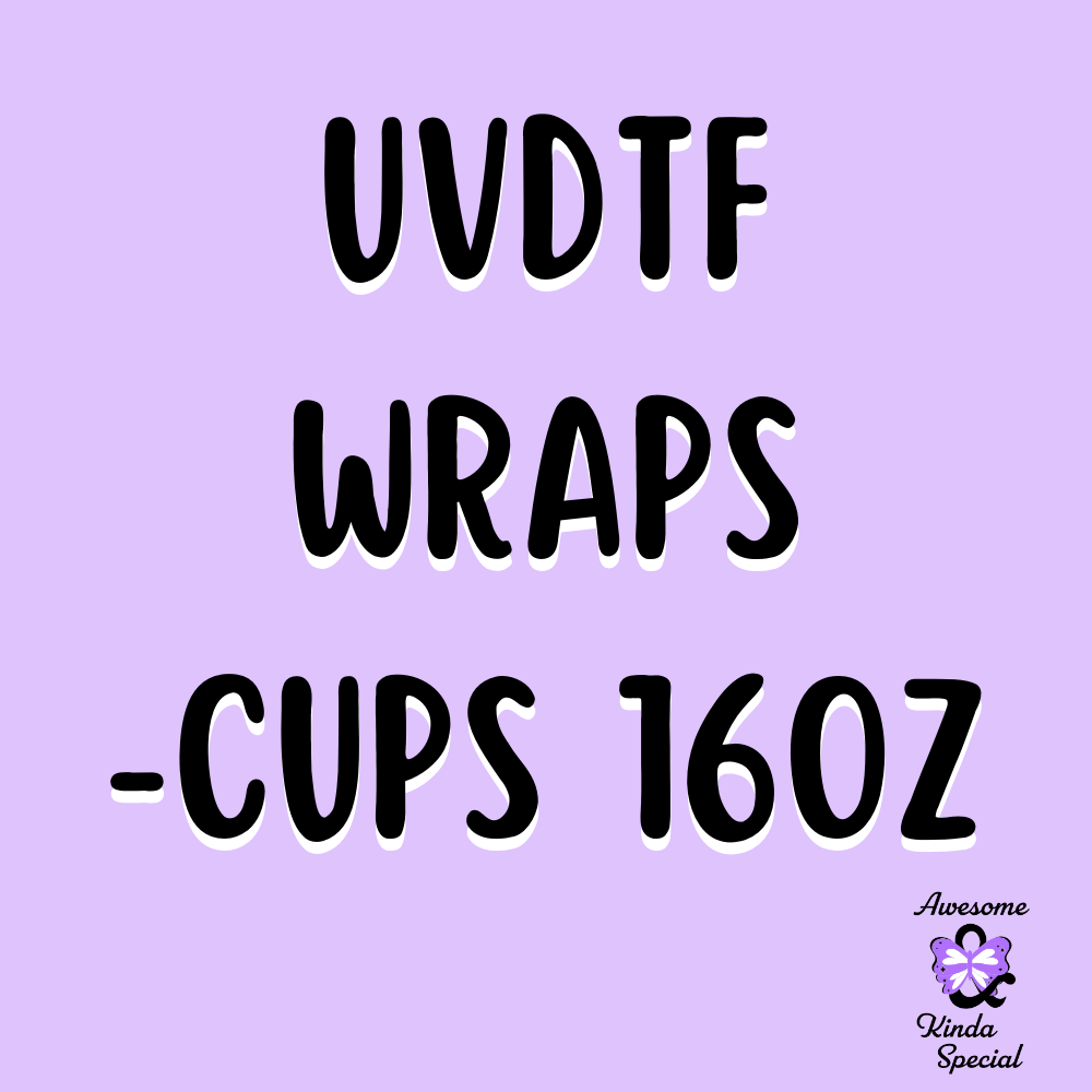 UVDTF Wraps