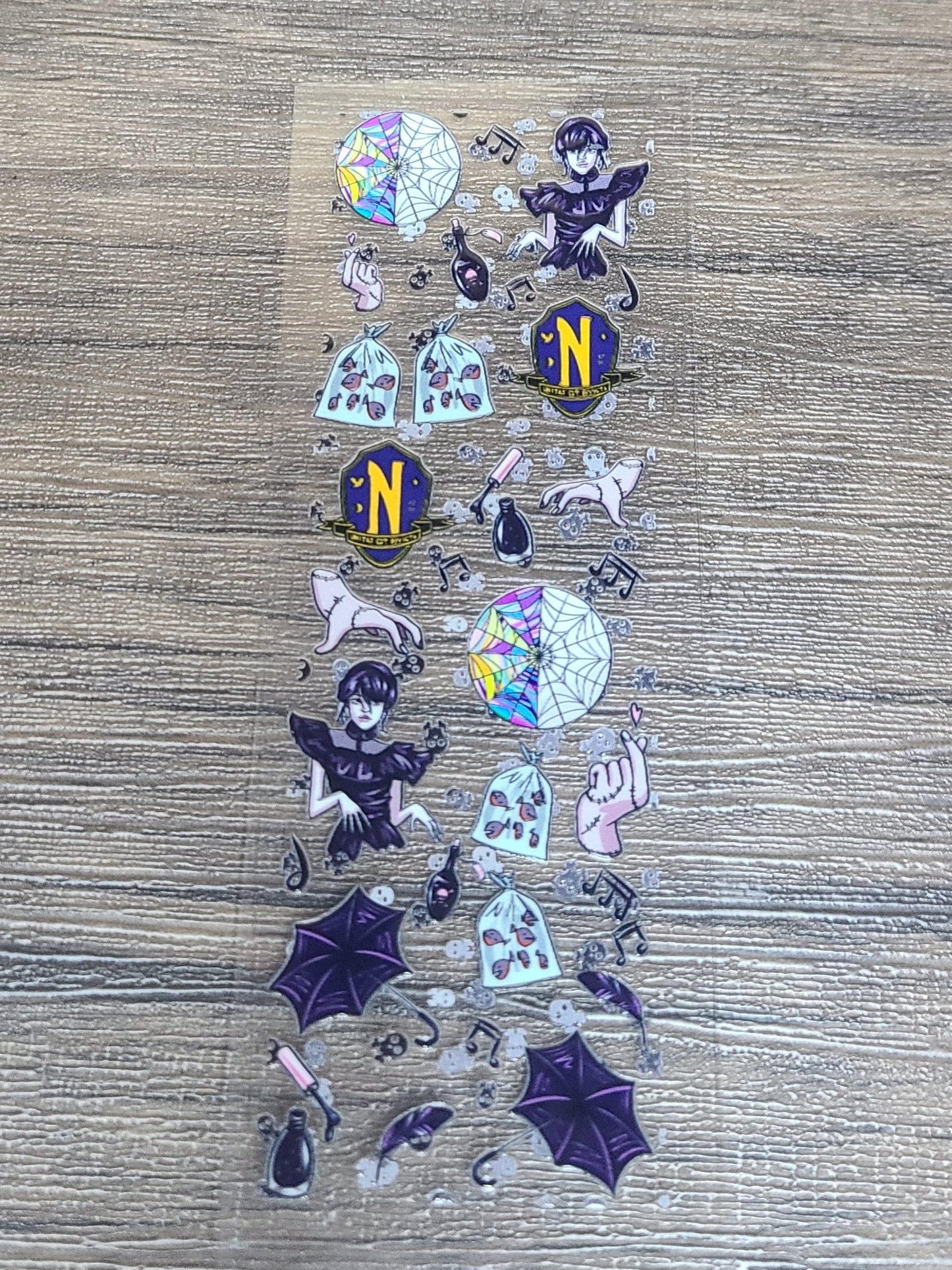 UV DTF Decals - Bookmarks/Pen wraps